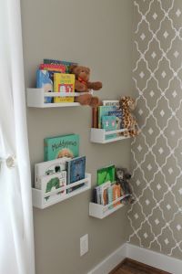 Such a cute idea for forward facing childrens books. http://www.ikea.com/ca/en/catalog/products/40070185/ - $6.99